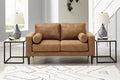 Telora Loveseat (Caramel)