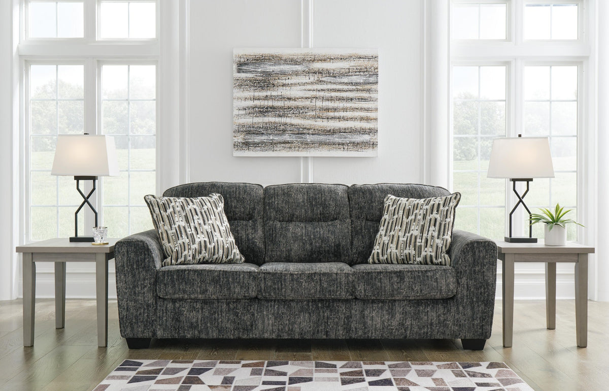 Lonoke Gunmetal Sofa