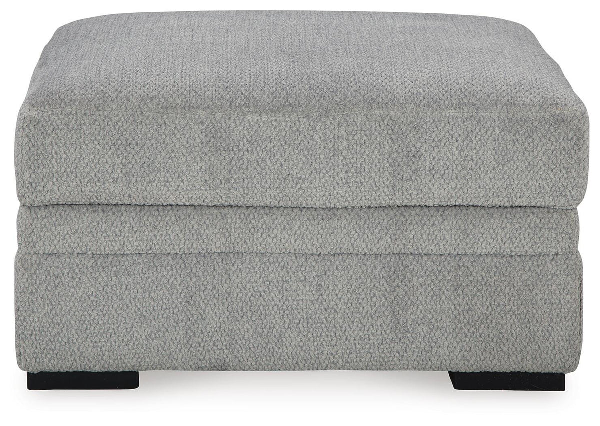 Casselbury (Cement) Ottoman With Storage