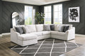 Koralynn Stone Nuvella 3-Piece Sectional - Left-Arm-Facing Corner Chaise
