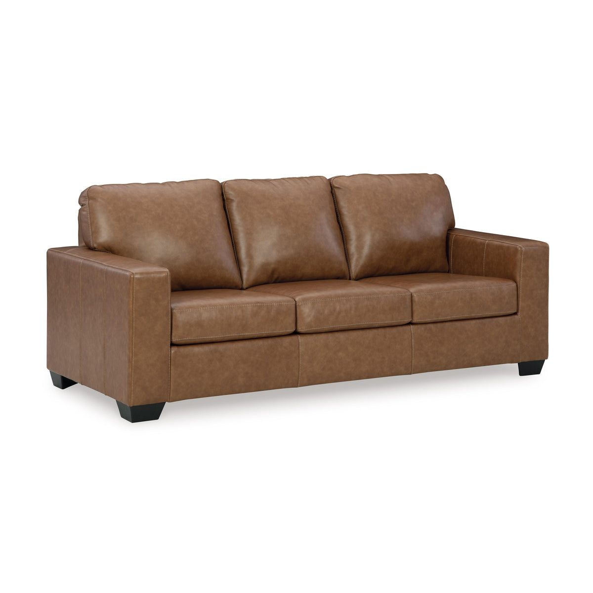 Bolsena Caramel Leather Sofa