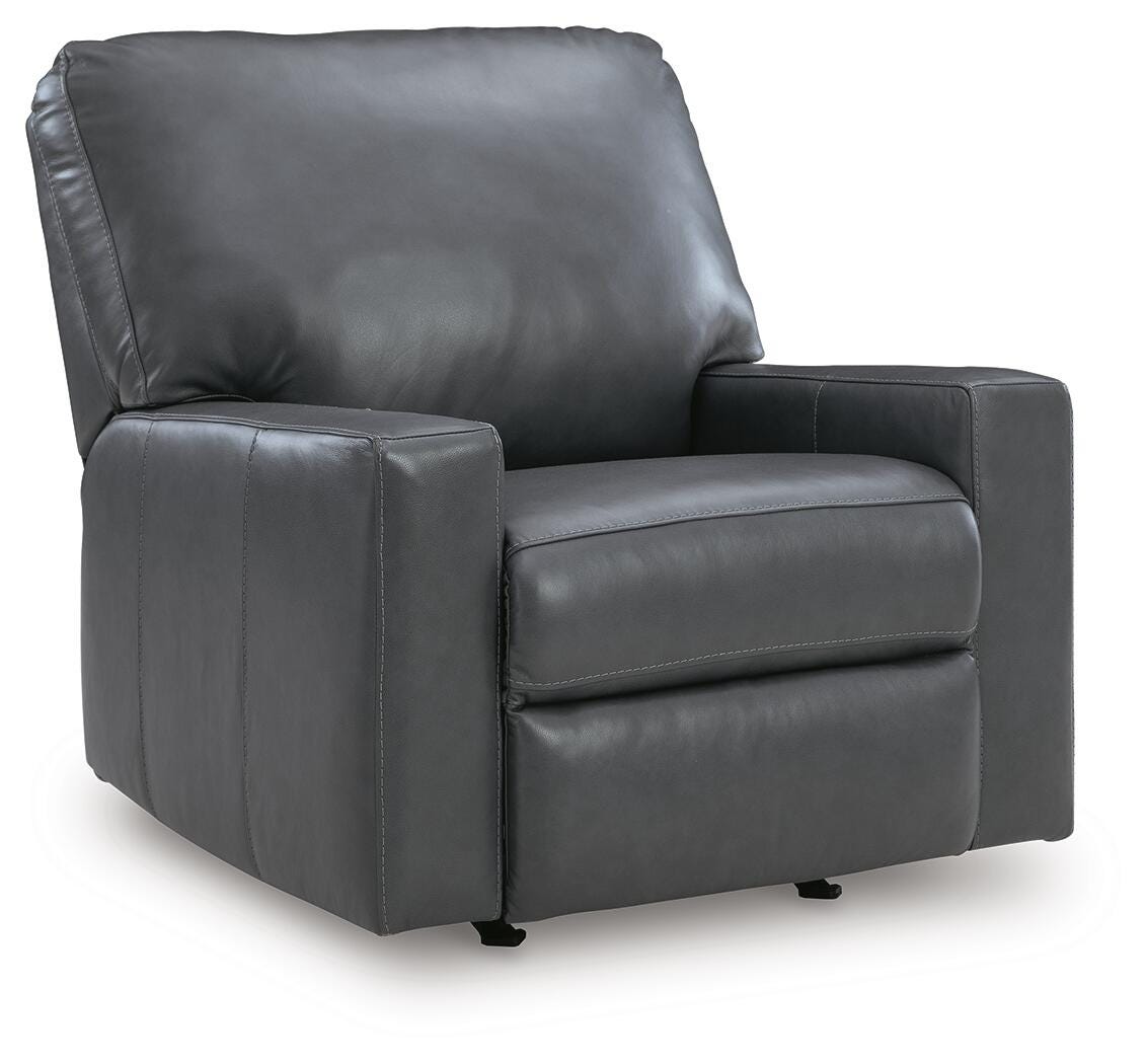 Bolsena Admiral Leather Rocker Recliner