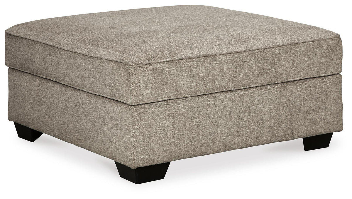 Bovarian Storage Ottoman (Stone)