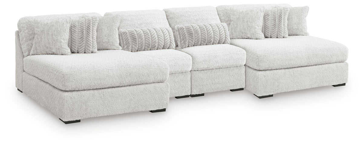 Cuddle Plush Arctic Modular Sectional