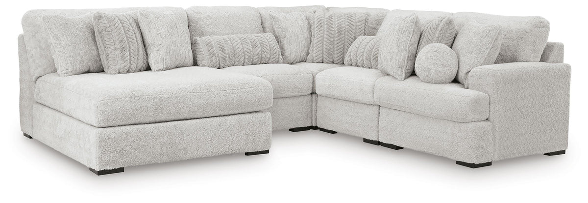 Cuddle Plush Arctic Modular Sectional