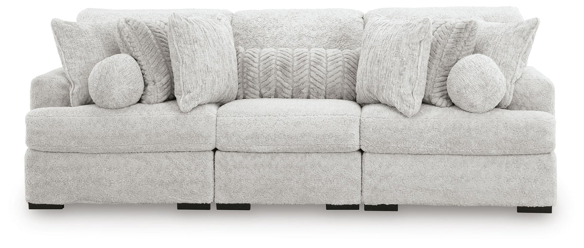 Cuddle Plush Arctic Modular Sectional
