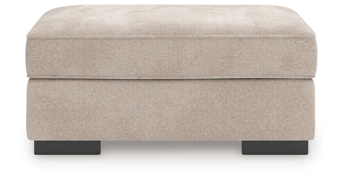 High Profile Taupe Ottoman