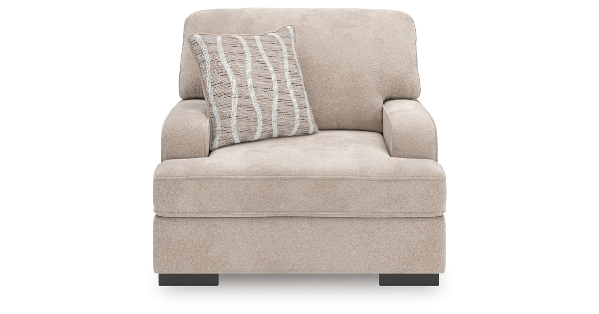 High Profile Taupe Chair and a Half