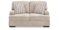 High Profile Taupe Loveseat