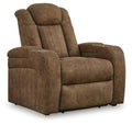 Wolfridge Brindle Pwr Recliner W/Pwr Adj Headrest