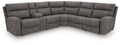 Next-Gen DuraPella Slate Modular Power Reclining Sectional