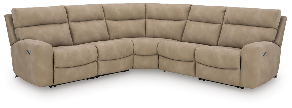 Next-Gen DuraPella Sand Modular Power Reclining Sectional
