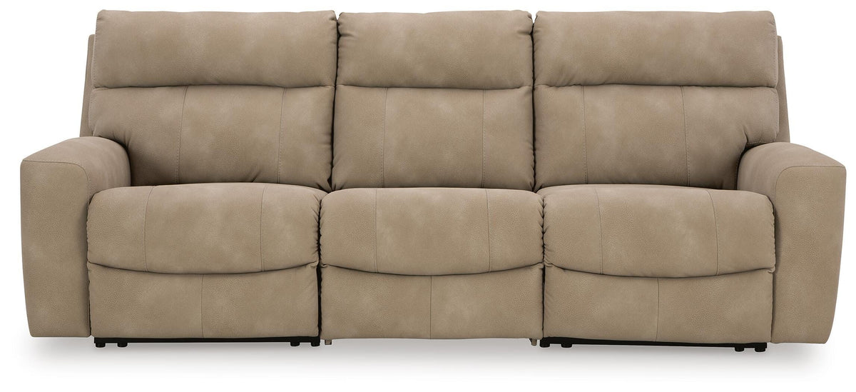 Next-Gen DuraPella Sand Modular Power Reclining Sectional
