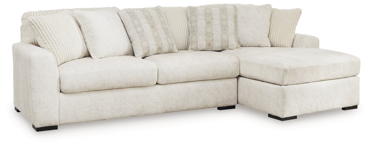 Chessington Ivory 2-Piece Sectional with Chaise