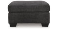 Loreo Ebony Ottoman