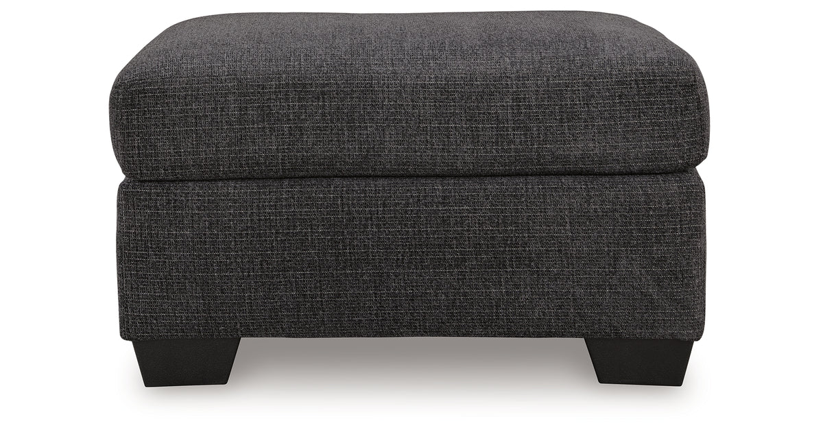 Loreo Ebony Ottoman
