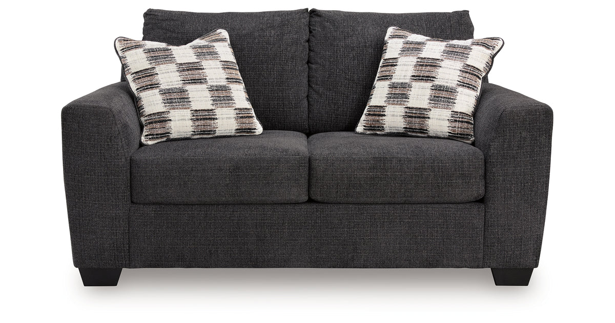 Loreo Ebony Loveseat
