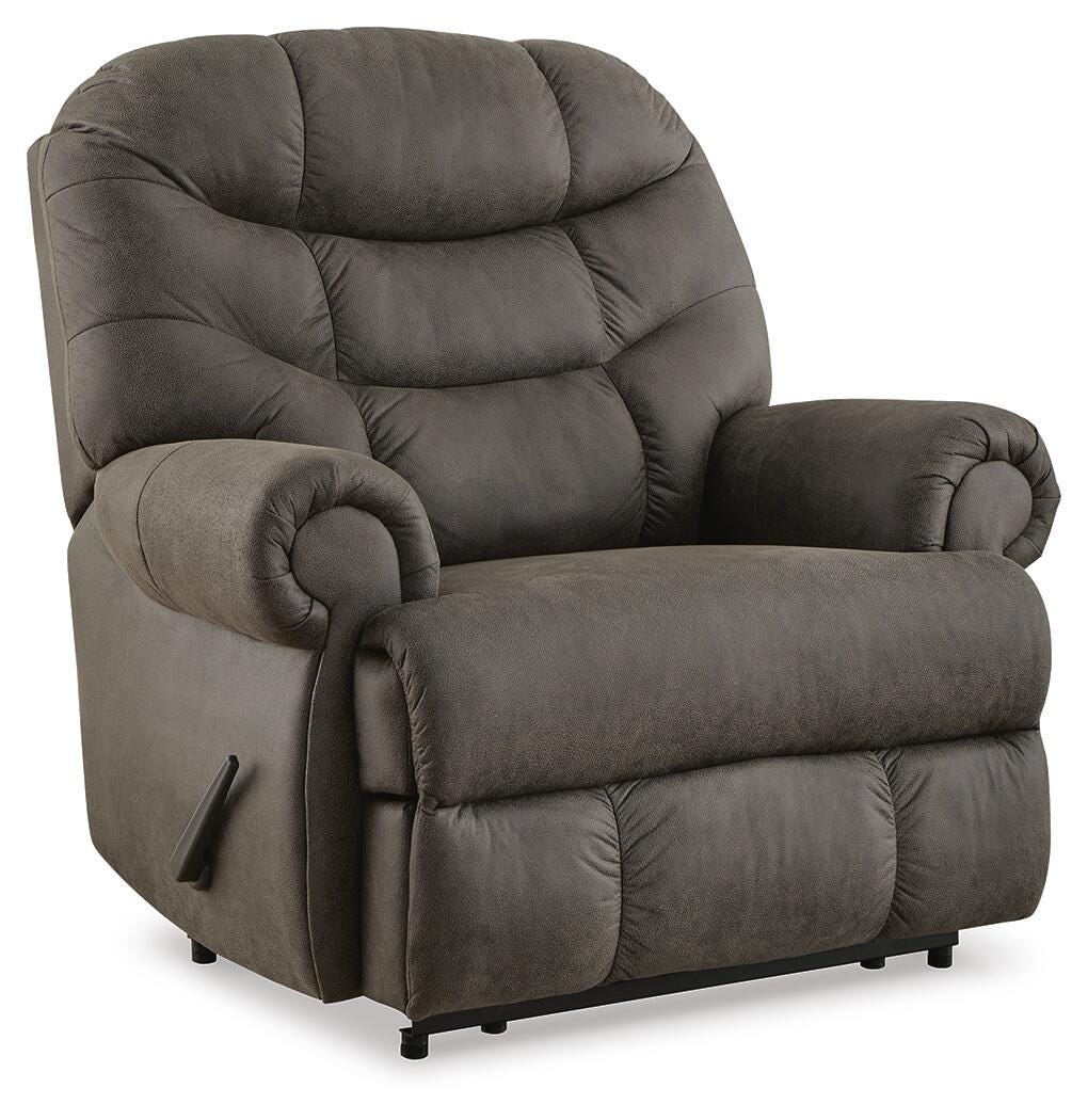 Camera Time Zero Wall Recliner (Gunmetal) 400lb Rated