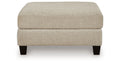 Steelwater Retreat Latte Oversized Accent Ottoman