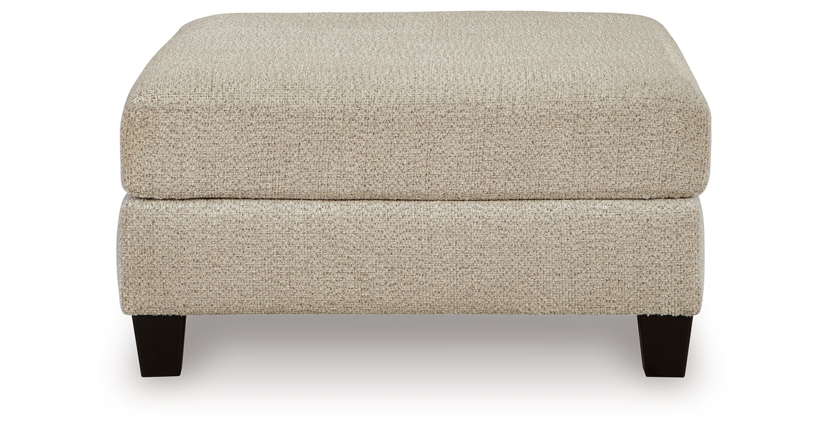 Steelwater Retreat Latte Oversized Accent Ottoman