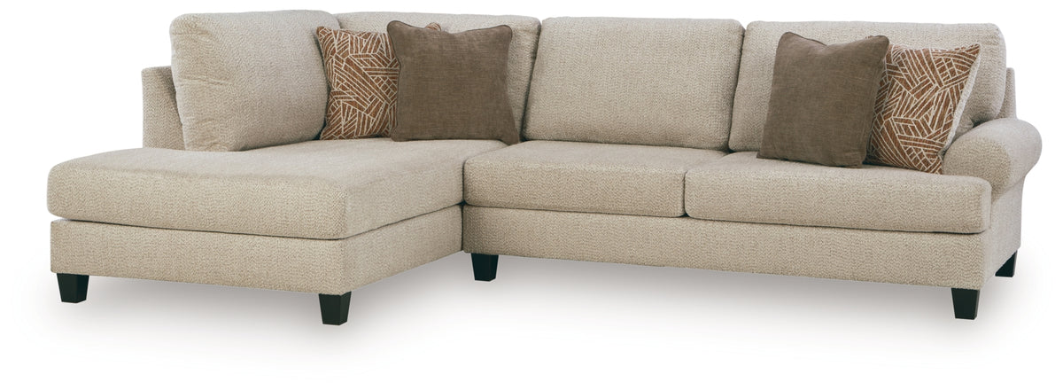 Steelwater Retreat Latte 2-Piece Sectional with Chaise