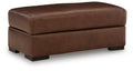 Brogliano Canyon Leather Ottoman