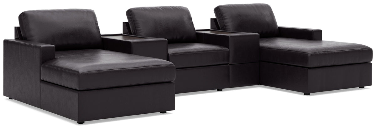 Modmax II Black Modular Sectional