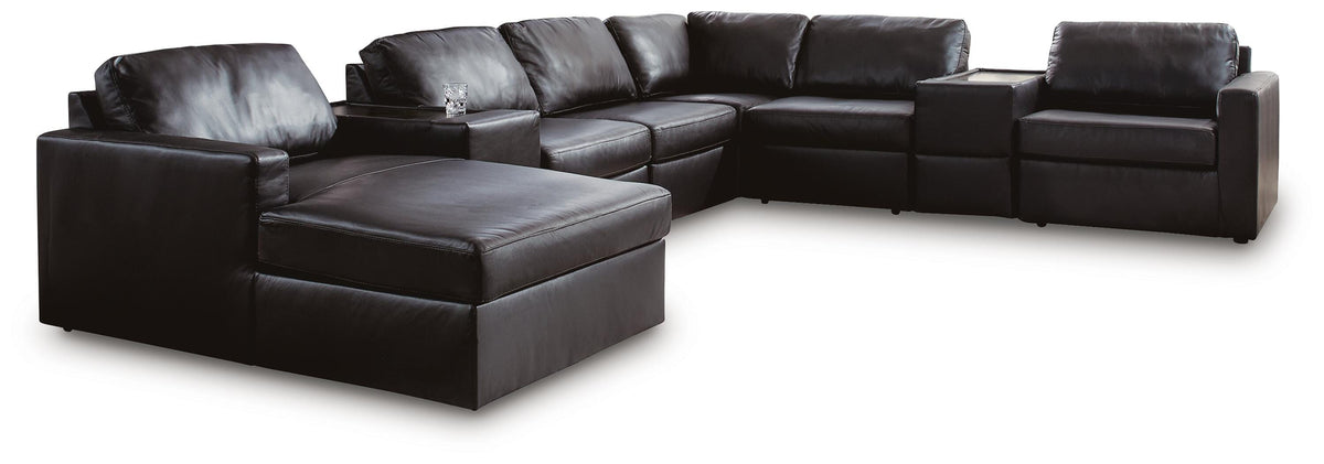 Modmax II Black Modular Sectional