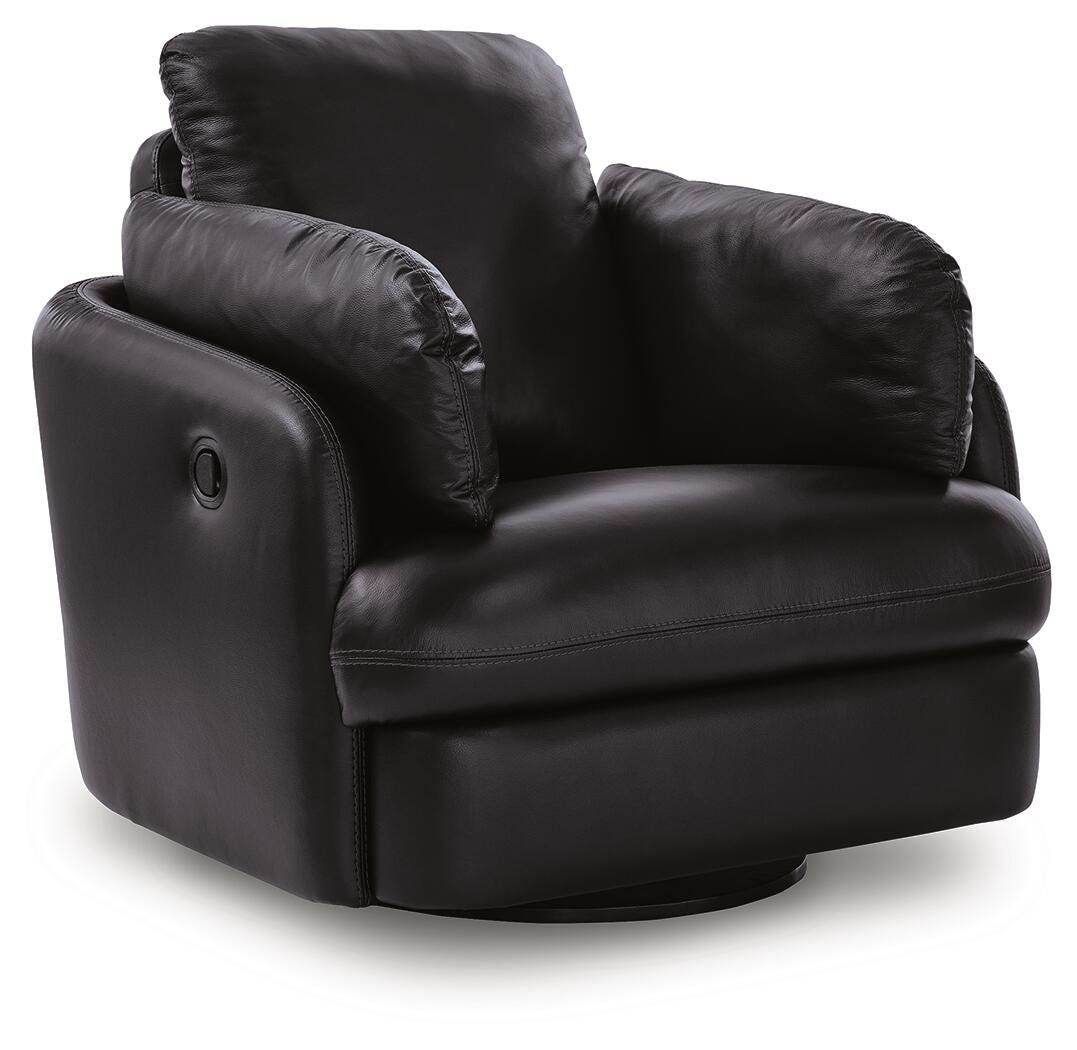 Modmax Ii Black Swivel Glider Recliner