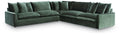 Carriage View Jade 3-Piece Sectional