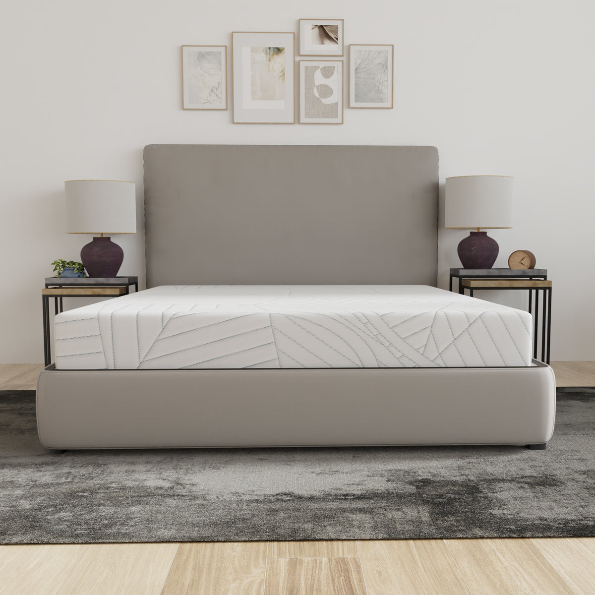 8" Restore Medium Firm Gel Memory Foam Mattress