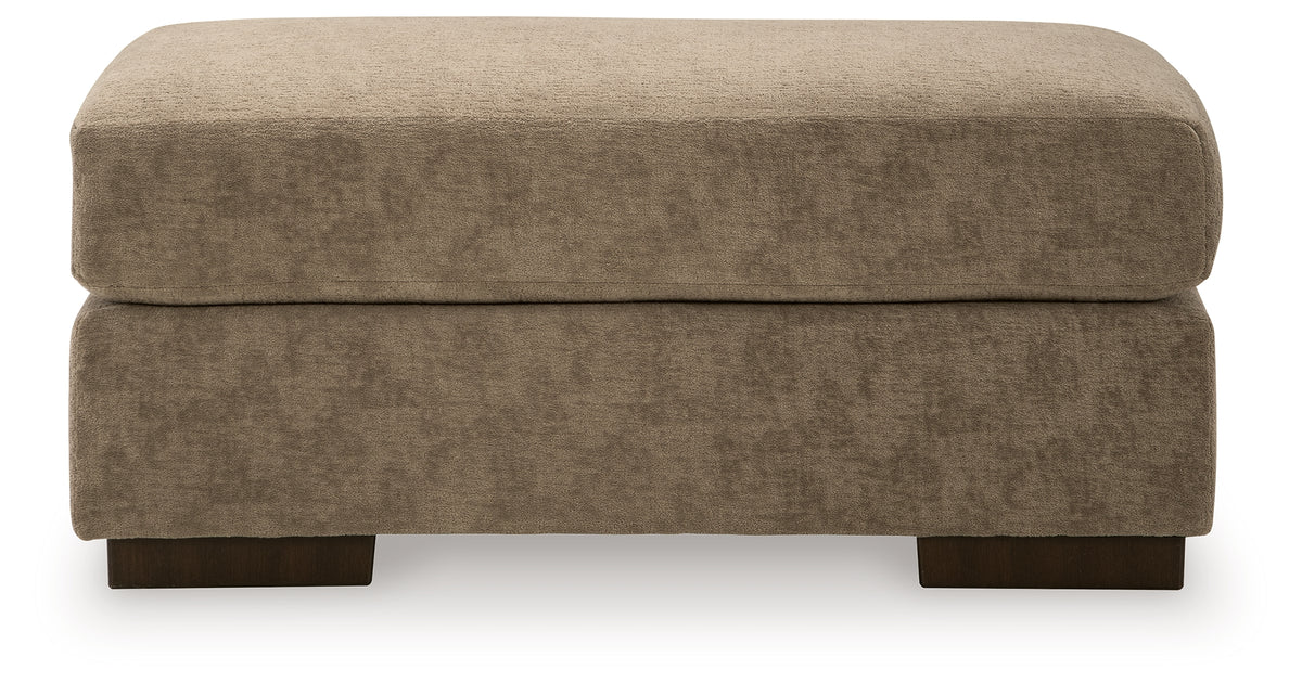 Jayne Park Pecan Ottoman