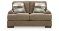 Jayne Park Pecan Loveseat