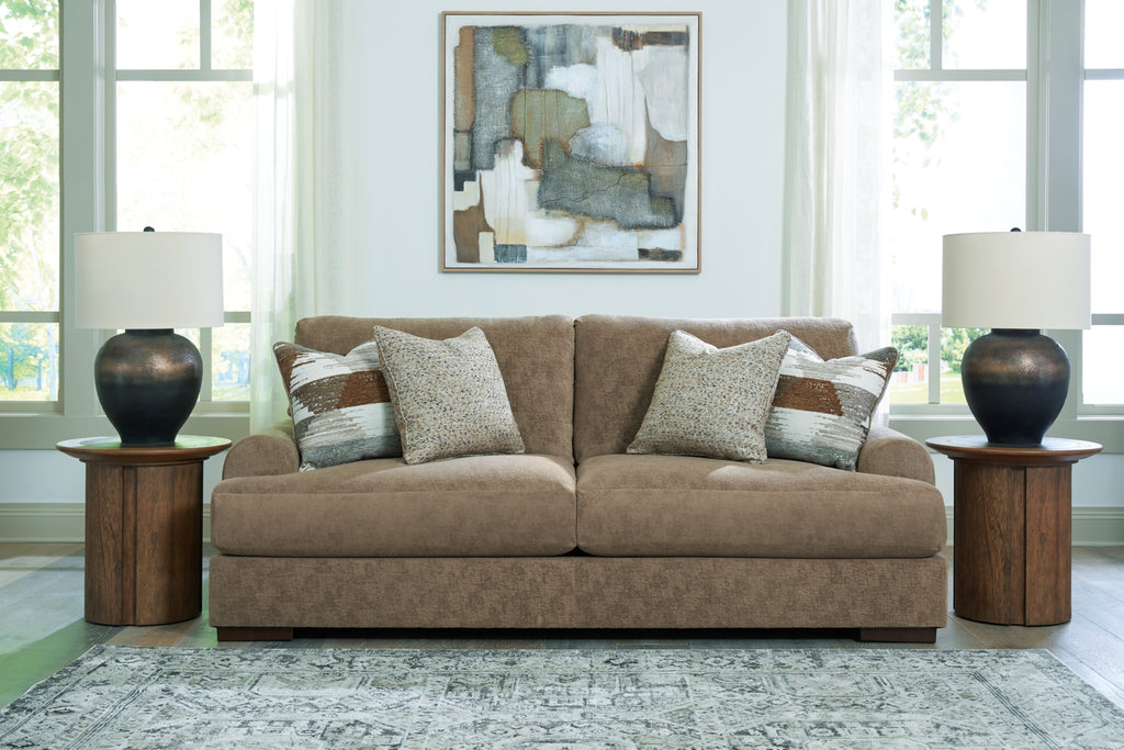 Jayne Park Pecan Sofa