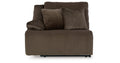 Top Tier Chocolate 3-Piece Reclining Sectional