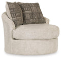 Soletren Stone Swivel Accent Chair