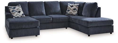 Albar Place Cobalt 2-Piece Sectional with Chaise