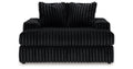 Midnight-Madness Onyx Oversized Chaise