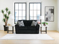 Midnight-Madness Onyx Loveseat