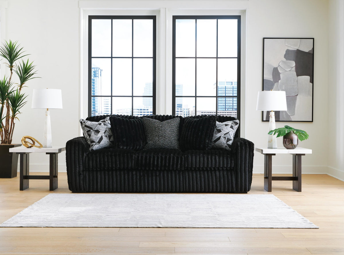 Midnight-Madness Onyx Sofa