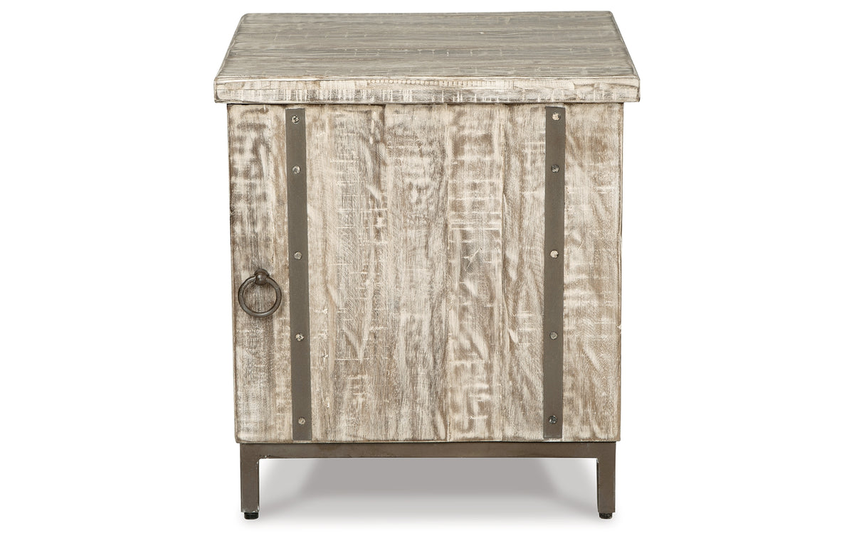 Laddford Whitewash Accent Cabinet