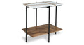 Braxmore White/Light Brown Accent Table