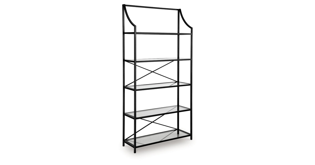 Dakerwell Antique Black Bookcase
