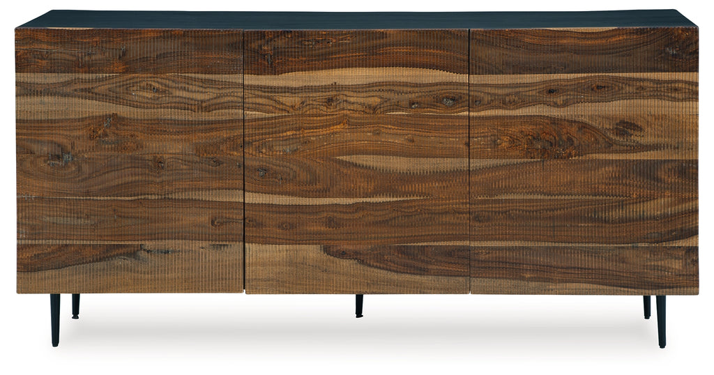 Darrey Natural/Brown Accent Cabinet