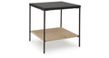 Minrich Black/Natural Accent Table
