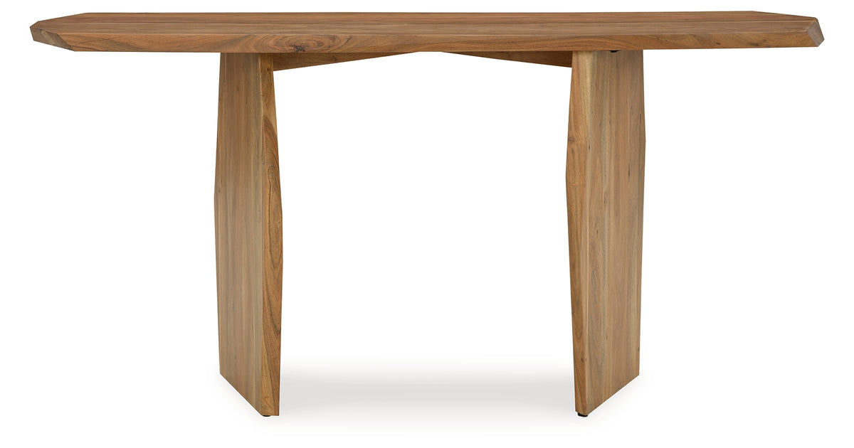 Holward Natural Console Sofa Table