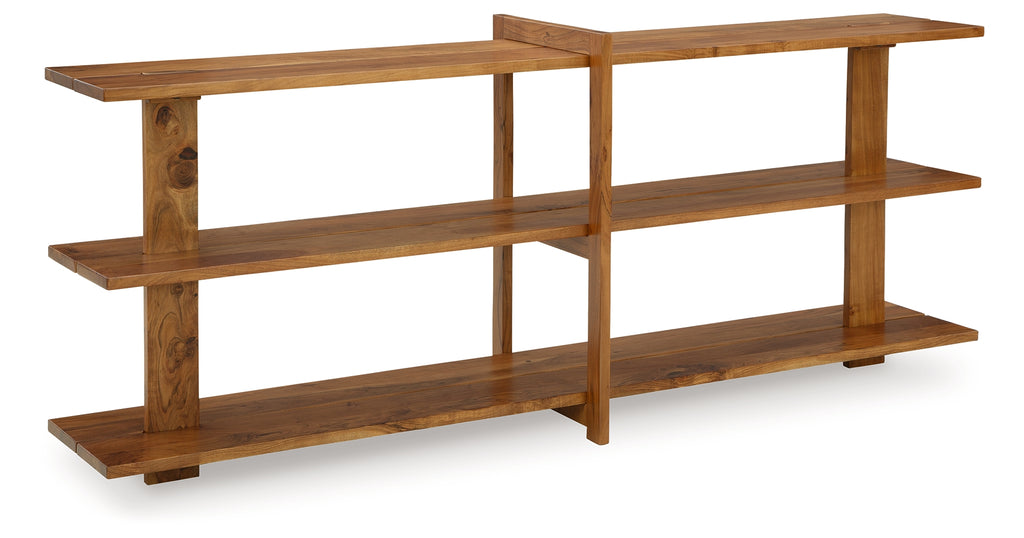 Fayemour Brown Console Sofa Table