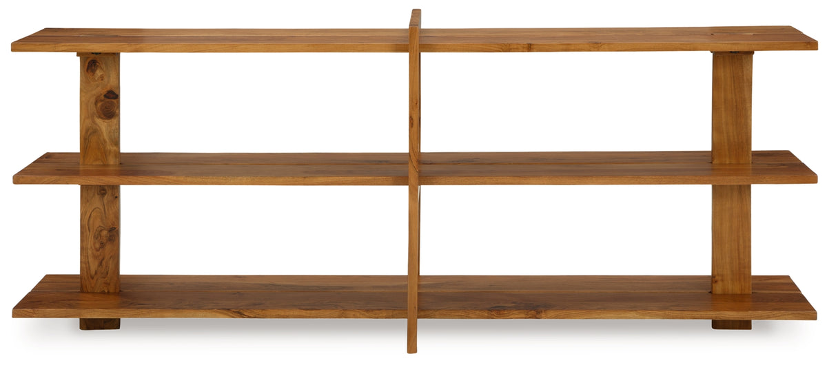 Fayemour Brown Console Sofa Table