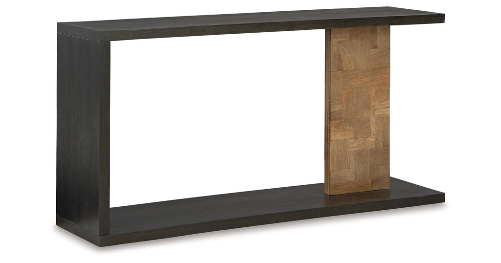 Camlett Brown Console Sofa Table
