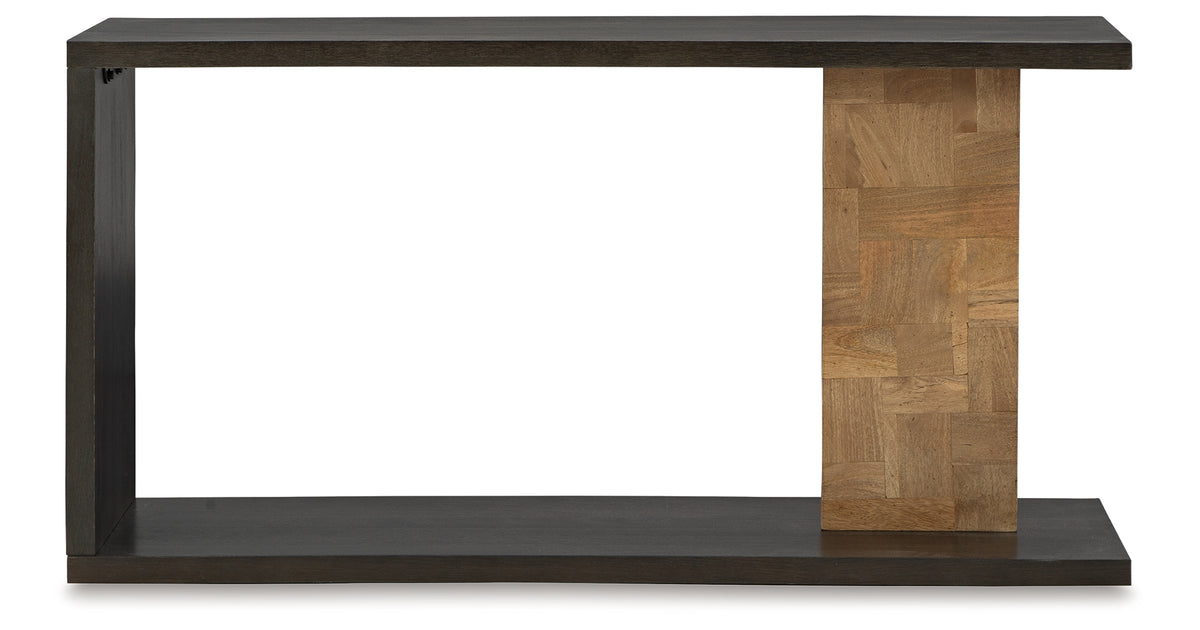 Camlett Brown Console Sofa Table